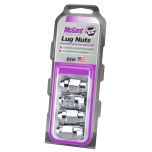 Chrome Bulge Cone Seat Style Lug Nut Set (7/16-20 Thread Size) - Set of 4 Lug Nuts