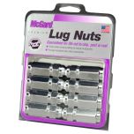 Chrome Cone Seat Style Lug Nut Set (1/2-20 Thread Size) - Set of 8 Lug Nuts