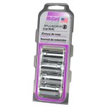 Chrome Cone Seat SplineDrive Lug Nut Set (1/2-20 Thread Size) - Set of 4 Lug Nuts; Requires 65300 Installation Tool.