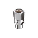 Chrome Drag Racing Short .490 Shank Style Lug Nuts (M12 x 1.5 Thread Size) - Box of 100 Lug Nuts