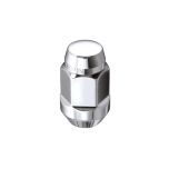 Chrome Cone Seat Bulge Style Lug Nuts (M12 x 1.25 Thread Size) - Box of 100 Lug Nuts