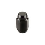 Black Cone Seat Style Lug Nut Set (1/2-20 Thread Size) - Box of 144 Lug Nuts