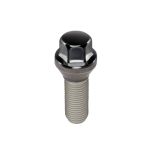 Black Cone Seat Style Lug Bolt (M12 x 1.25 Thread Size) - Box of 50 Lug Bolts